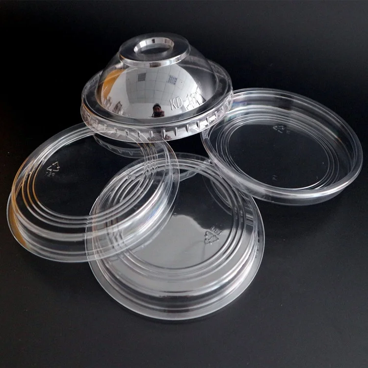117mm  Pet Dome Lid Match With  Clear Plastic Pet 8oz 12oz 16oz 24oz 32oz deli containers salad bowls