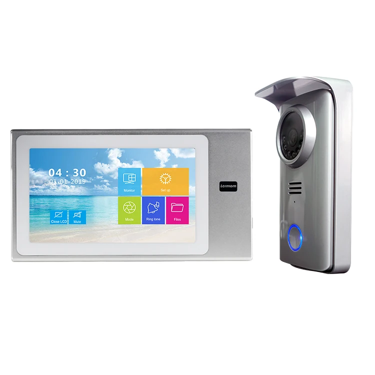 Asia, Europe, middle-east home security wide used high-end four wire video intercom system 1080P AHD camera night version  hot