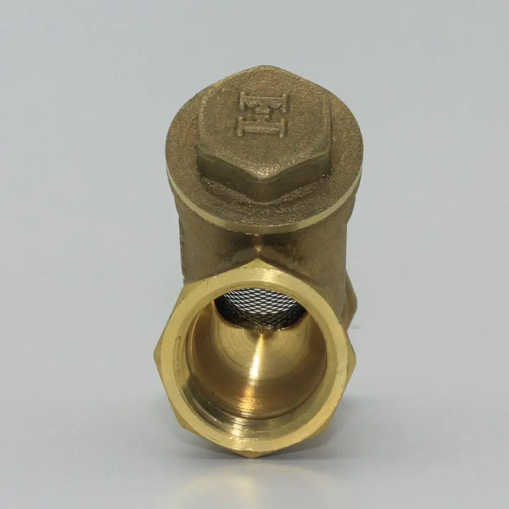 cheaper prices DN15 20 25 32 40 50 Y type brass strainers with stainless steel filter mesh for water