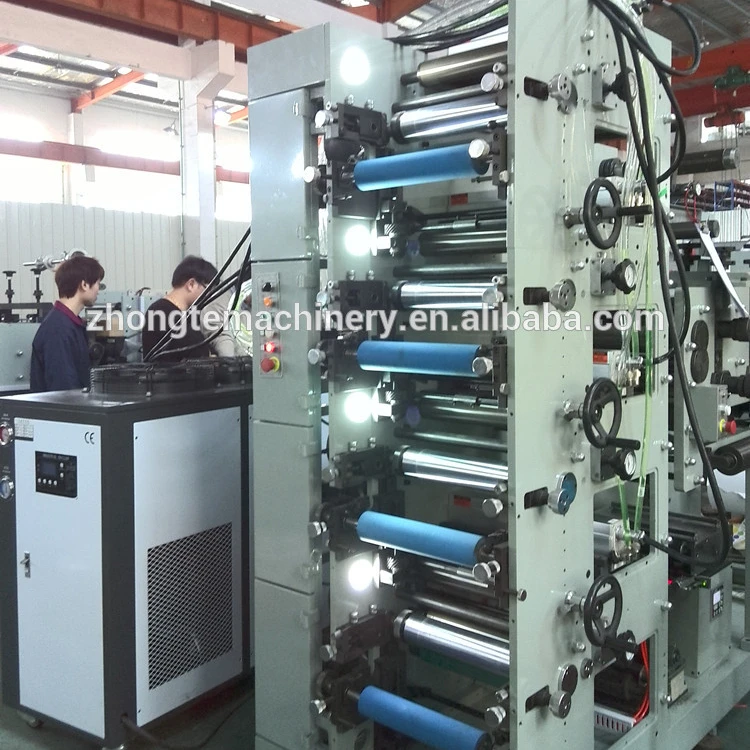 LRY-650 Sticker Label 3 color flexo printing machine
