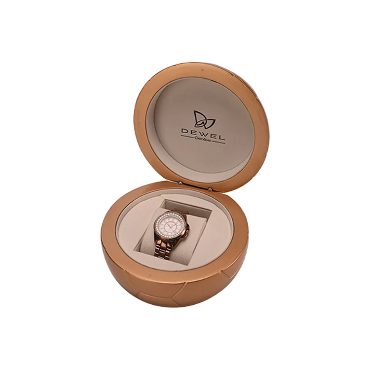 Fashionable Luxury Big Single Lacquered Men Women Custom Logo Gift Storage Couple Display Wooden Luxury Watch Box Single Slot