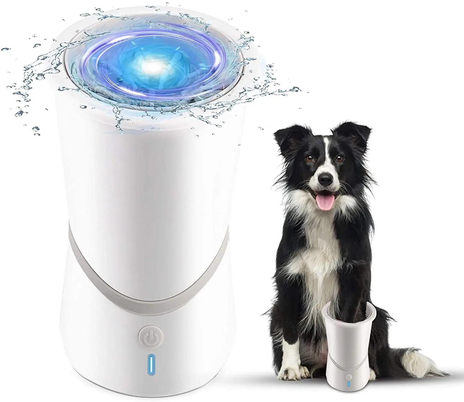 Pet automatic foot washing cup smart USB charging dog cat cleaning paw pet electric paw washing device