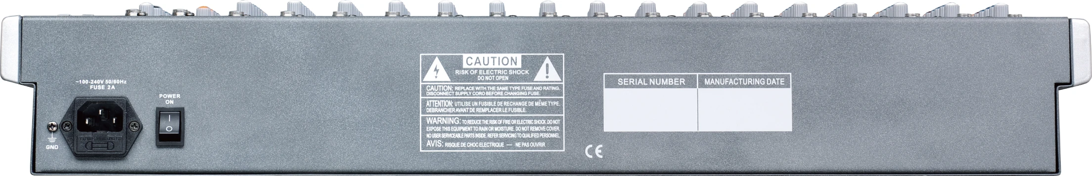 High quality Professional Digital Audio dj 8 Channel Power Mixer for PA System