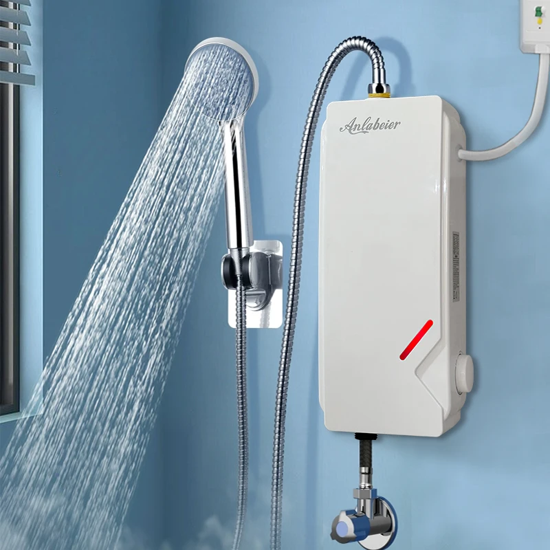 knob control 1.5L/M start up water flow rate bathroom electric water heaters hot water