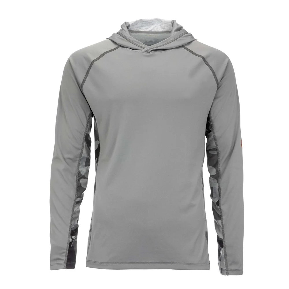 2024 New Product Customization Summer Long sleeved Solid Color Hooded Fishing Clothing Sun Protection Clothing Outdoor Sports