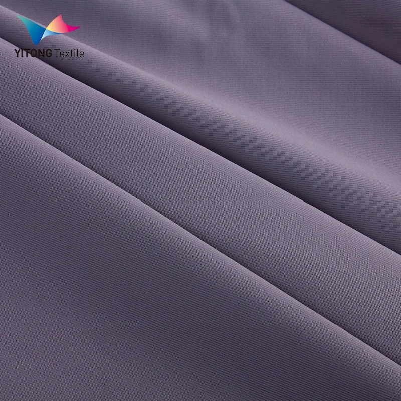 LuLu Leggings Yoga Fabric 4 Way Stretch Nylon Spandex Fabric Polyamide Elastane Sports Bra 85% Nylon 15% Spandex Fabric