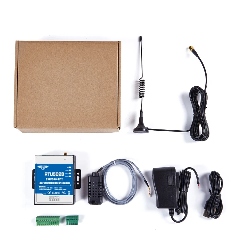 4G temperature AND humidity AM2301 SMS Alarm RTU RTU5023