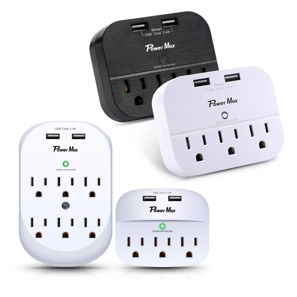 3 Outlets 3 USB tuya  Smart wifi Socket USB 8 Way Power Strip with Surge Protector smart wifi socket cruise ship power strip