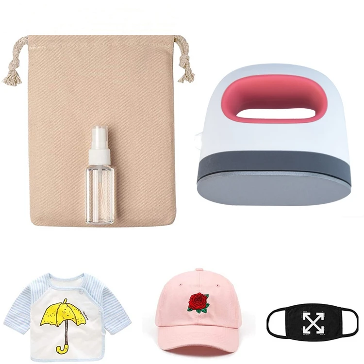 Home Small Handheld Electric Iron Heat Press Machine 5*10cm Mini Heat Transfer Machine