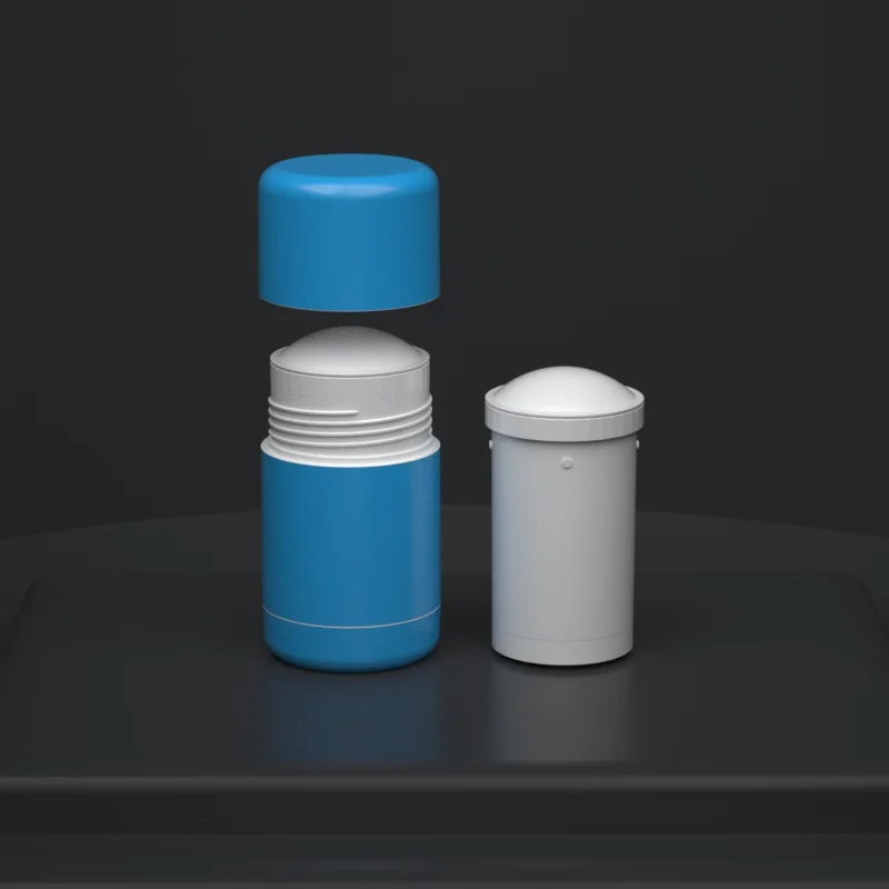 Eco Empty Refillable Twist-up 30ml 50ml Deodorant Stick Container Tube stick deodorant