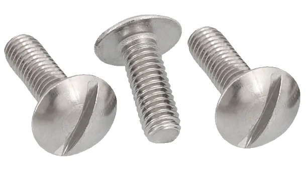 M2 - M10 Stainless Steel 304 Large Round Head Slotted Machine Screw