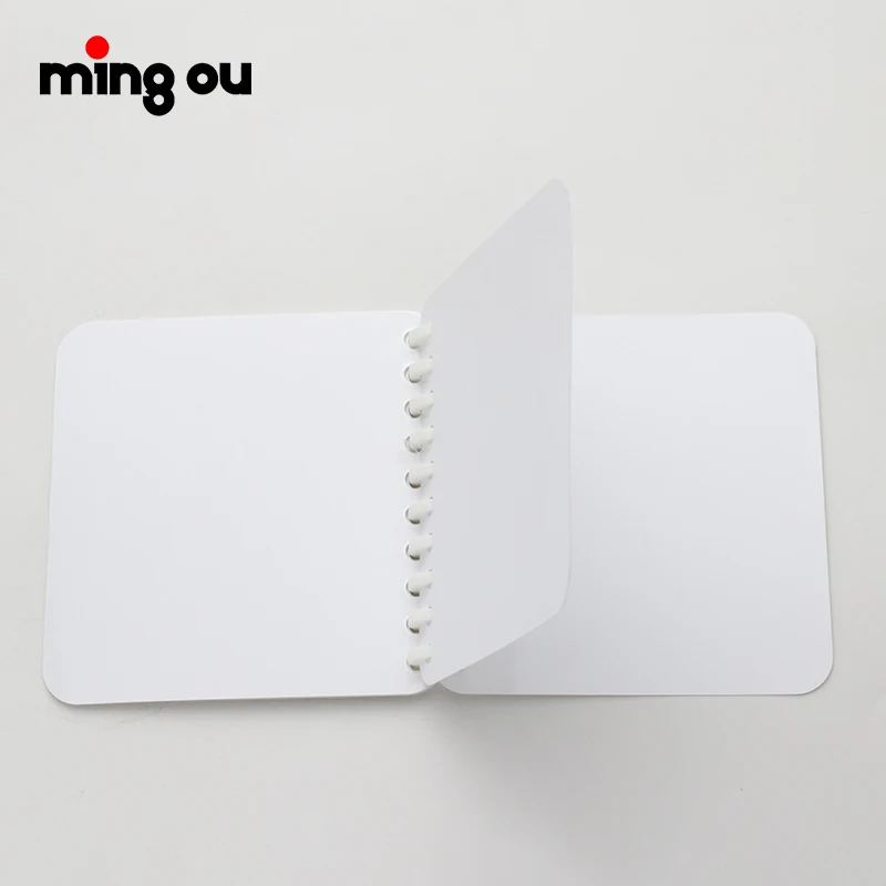 Make your own photo personalized plastic board baby flip book for dye sublimation