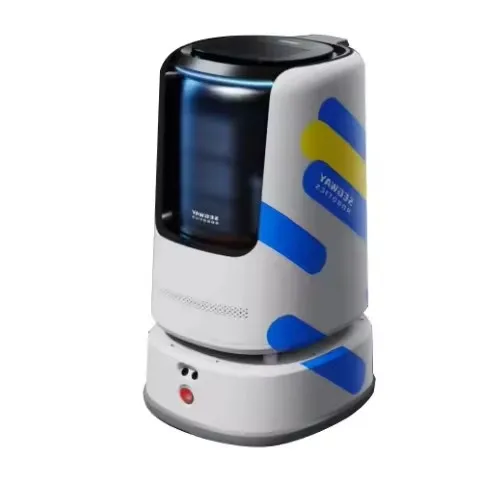 2023 Futuristic Driverless Robot for Efficient Delivery in Office Buildings and Malls Humanoid Robot Reception