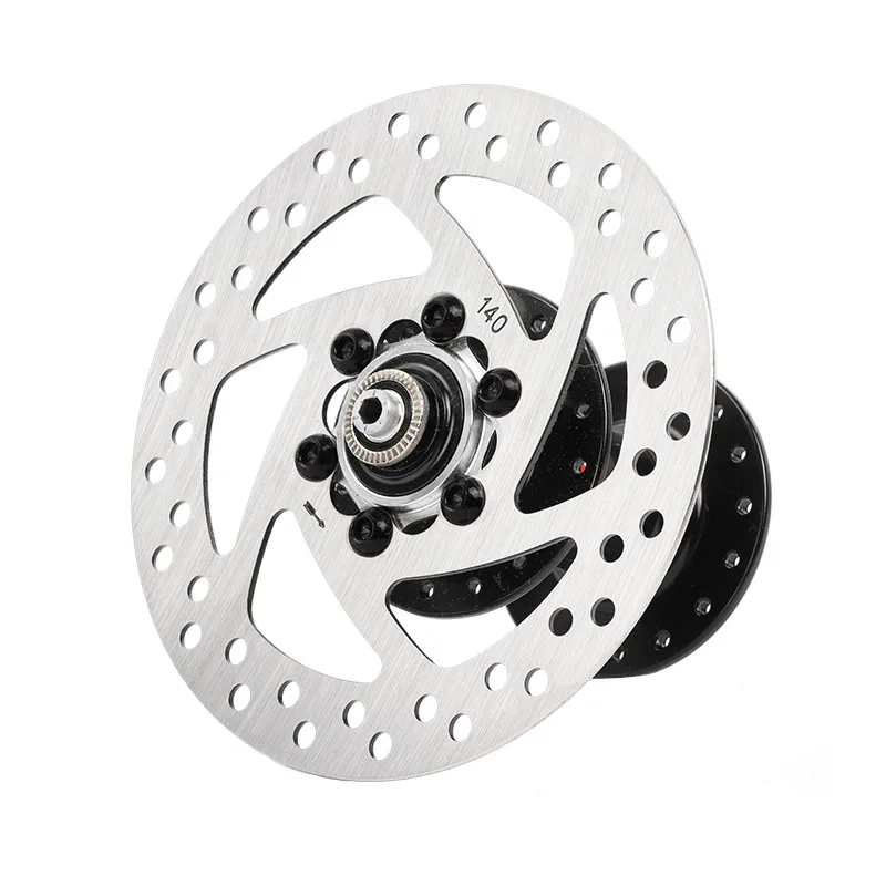 Stainless steel disc brake disc with diameter of 140mm is suitable for electric scooter BMX and road bicycle parts