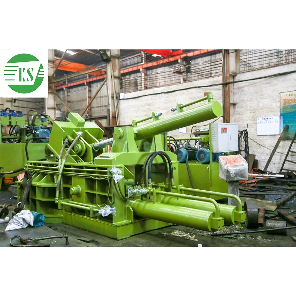 Keshang Professional Manufacture Y81-160 Scrap Metal Baler Machine Scrap Pressing Machine Scrap Recycling Machine