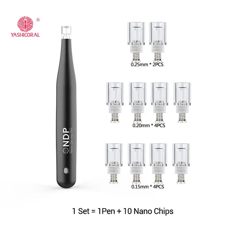 
Electric MTS Meso Hydra DermaPen Disposable Silicon Microneedling Cartridge Mesotherapy NDP 0.1 0.25mm Nano Needling Derma Pen 