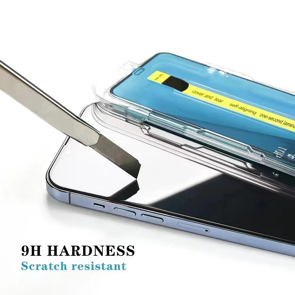 Screen Protector Mobile Phone Tempered Glass Factory Price Full Antistatic glass film for iPhone 13 Pro Max Phone tempered glass