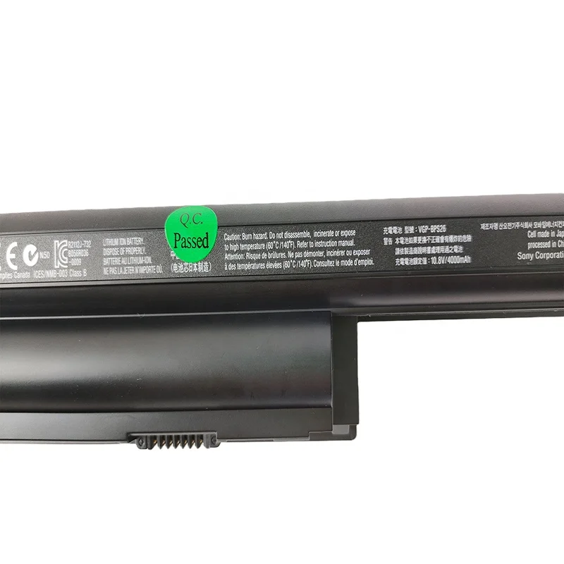 li-ion 4000mAh 11.1V 44WH VGP-BPS26 VGP-BPL26 Laptop battery For SONY SVE141M12T PCG-61911T Notebook battery Original