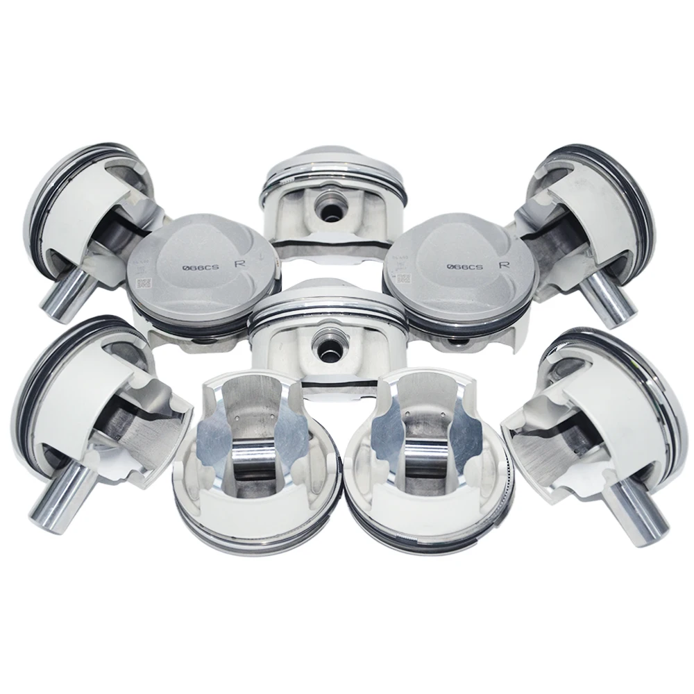 Factory price auto parts cylinder forged piston for RS5 Lamborghini R8 RS4 5.2 079107065CS 07L107065AC