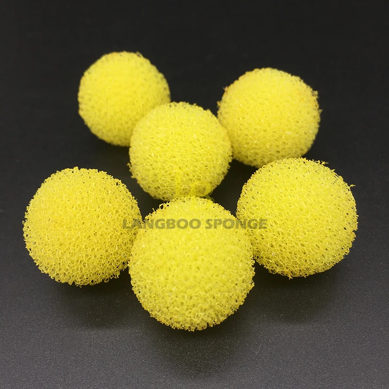 Eyelash pliers cleaning sponge ball color net coarse filter ball rough hole sieve water filter foam ball