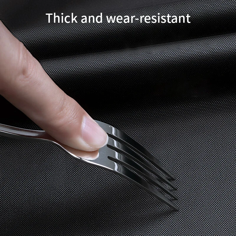 Long oxford PVC fabric raincoat outdoor waterproof raincoat for adults high quality hooded reflective raincoat