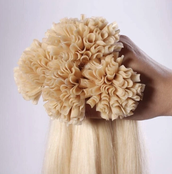 
High Quality Double Drawn 100% Virgin Human Remy Hair Grade 10A Natural Color U/I/V/Flat Tip Human hair Vietnam 