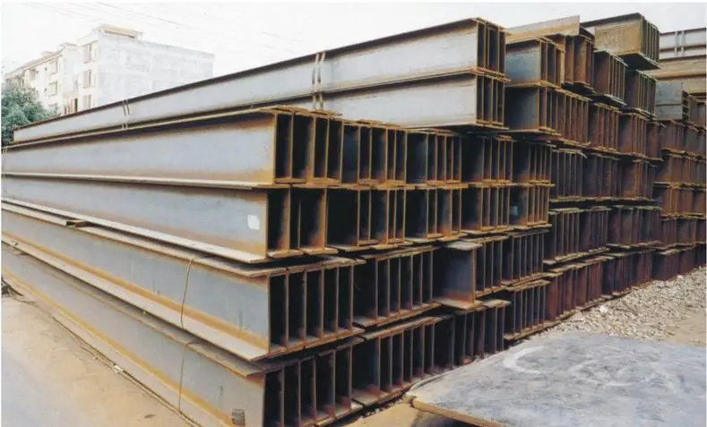 Durable And Strong H Shape Steel Beam DIN BS Certificate Customised Framed Construction Steel H Beams