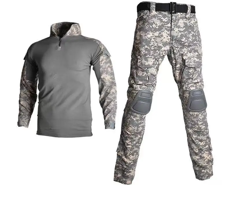 High Quality Wholesale USA Tactical Uniform Black Navy Blue Clothing camouflage Uniform