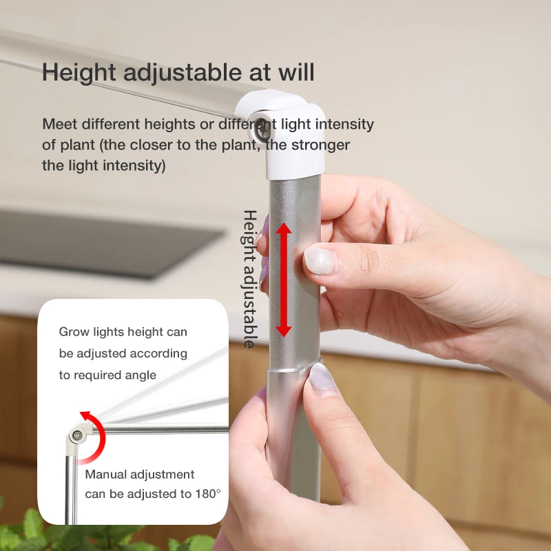 Indoor balcony  cultivation hydroponic plant seedling magic table simple planter box Intelligent planter flowerpot