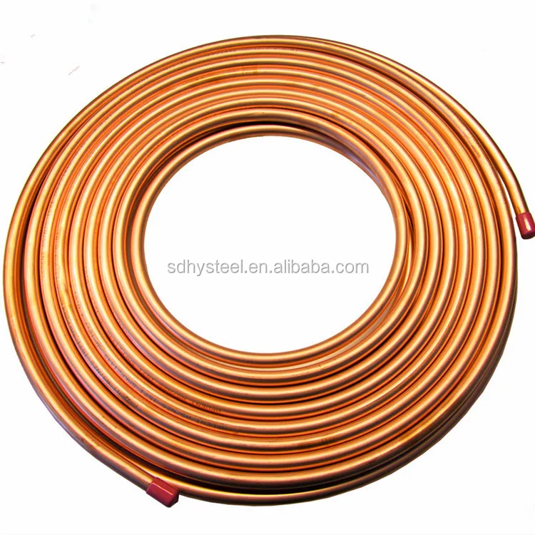 8mmx0.6mm pure copper pancake copper pipe used for air conditioner (1600622238124)