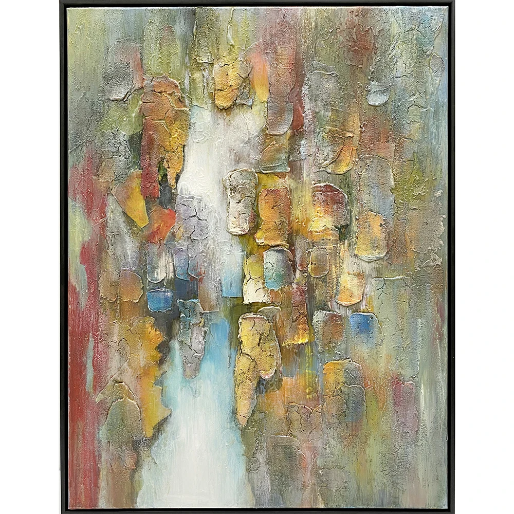 Uniquely Crafted Oil Painting on Textured Canvas Wall Art for a Stunning Visual Experience in Any Room or Interior Setting