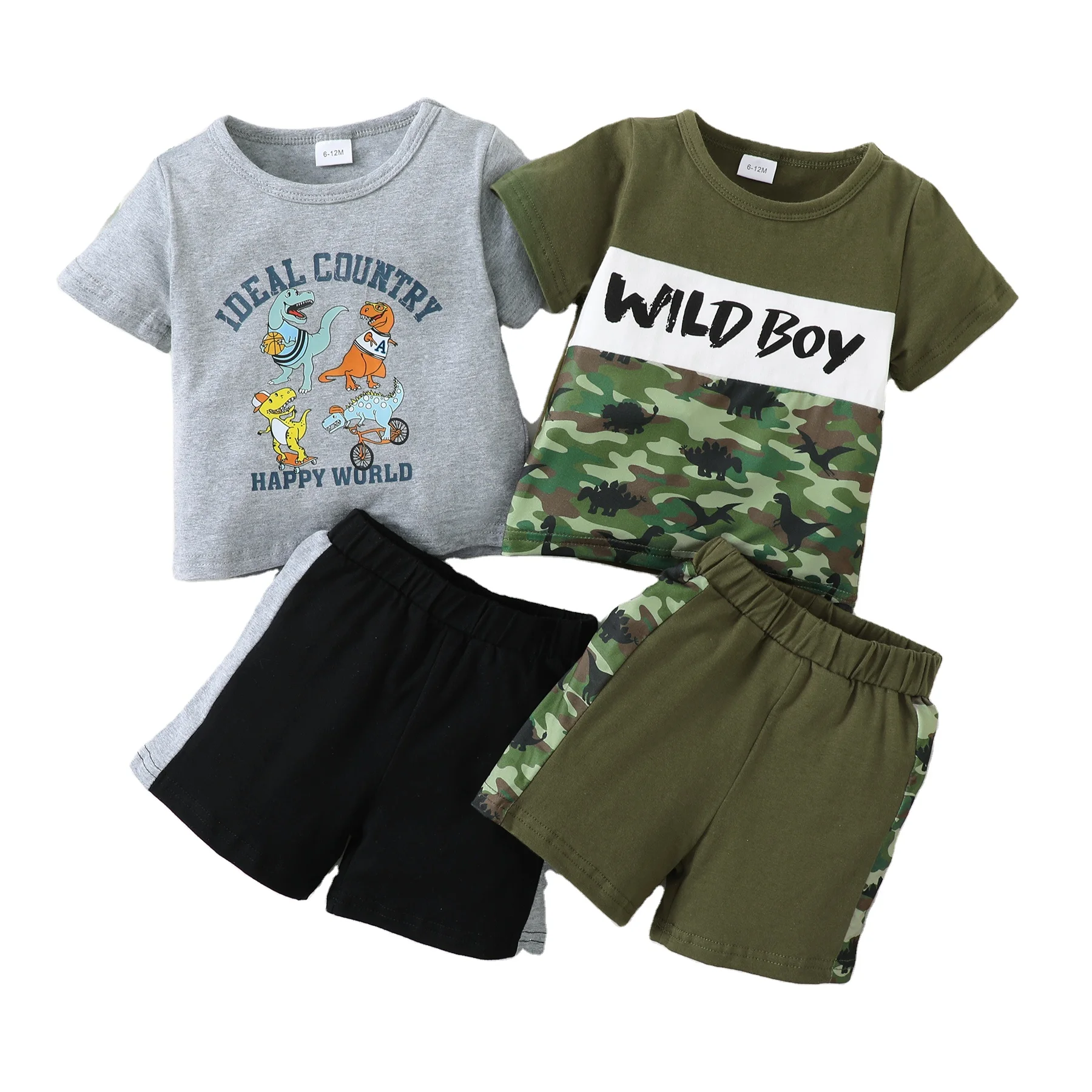 Toddler Clothes 2022 Baby Clothes Summer Short Sleeve New born Clothes Sets For Baby Boy