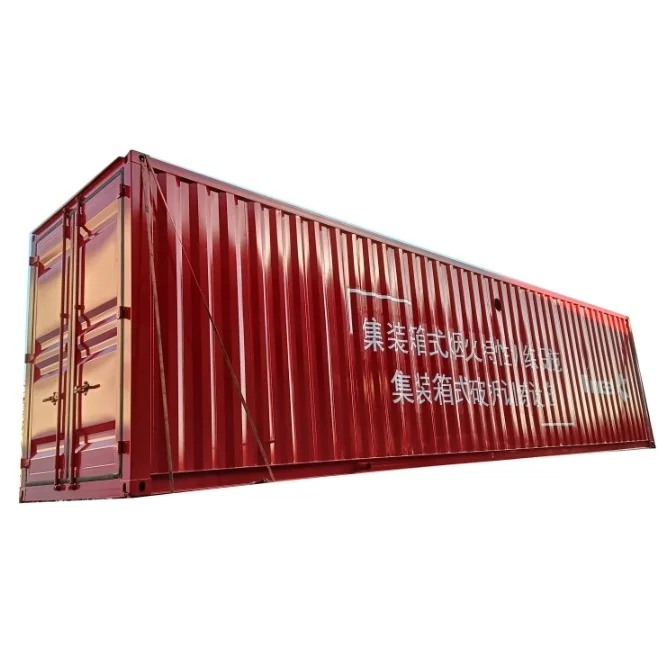 40 feet container for Firefighter Training Simulator forcible entry training facility