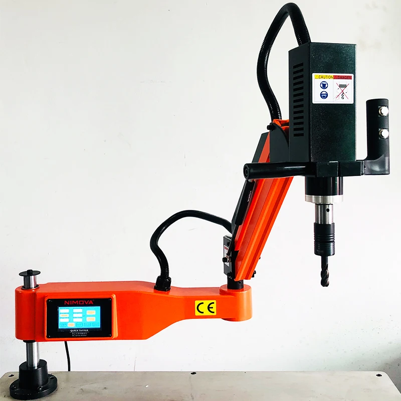 Newest M24 cnc servo pipe drilling automatic tapping machine
