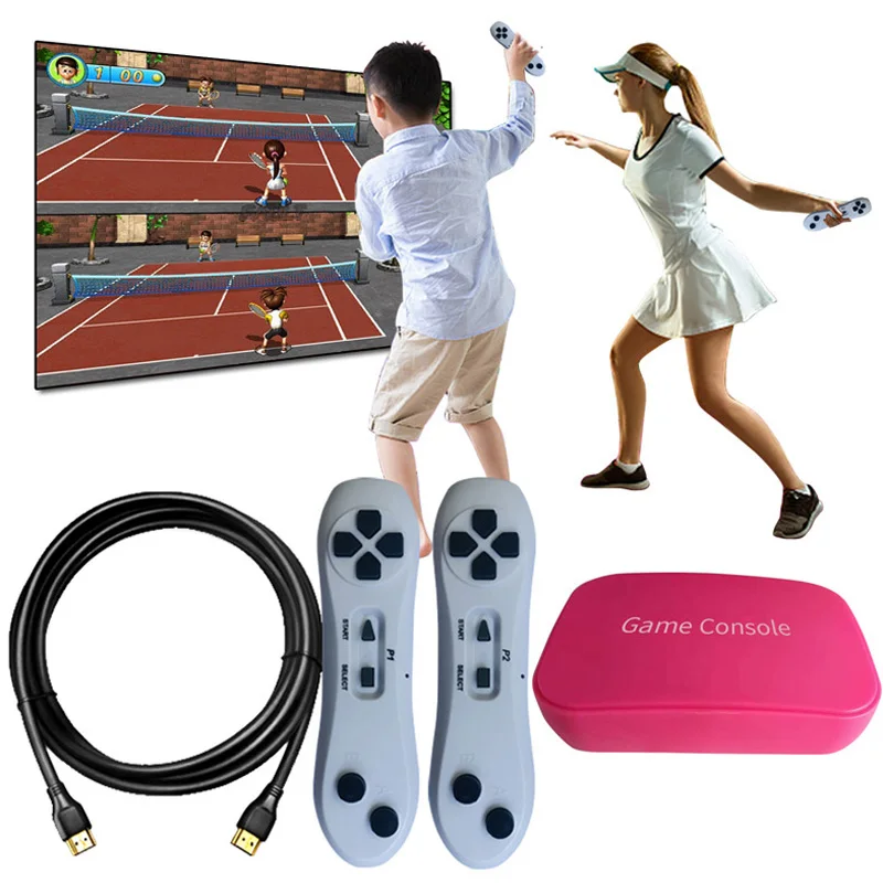 HD arcade Game video Stick Console Retro Classic Games with Dual Wireless Controller Family TV Retro Game Console