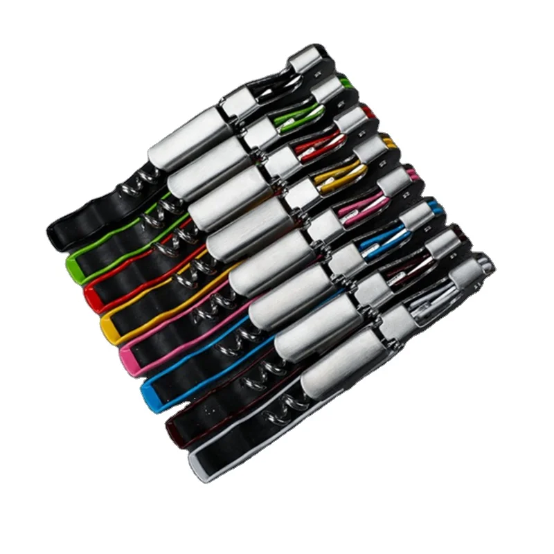 HXYSWBO106 Gadgets 2022 Multifunction Stainless Steel metal Corkscrew Portable Wine Bottle Opener With Custom Logo corkscrew