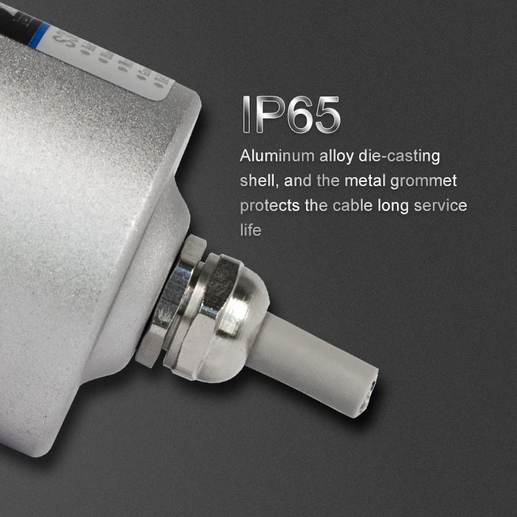 Solid Shaft 6mm 10 bit Encoder Absolute Optical Encoder Resolution up to 12bit(4096) NPN/PNP Output Signal