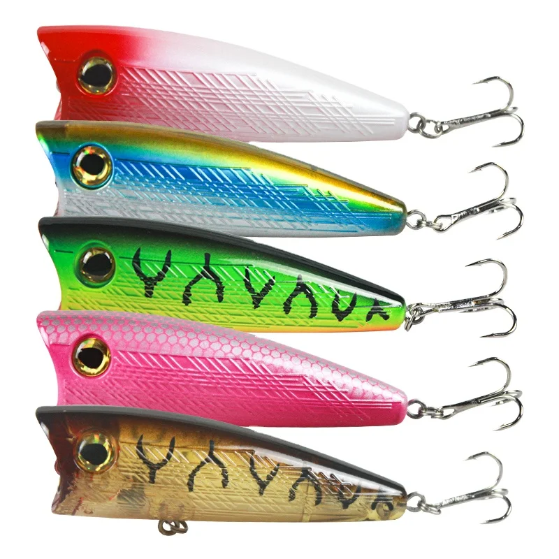 2022 FACTORY HOT SELLING TOP WATER POPPER LURE BL-6039 GRAVITY STEEL BALL LURES FISHING LURE