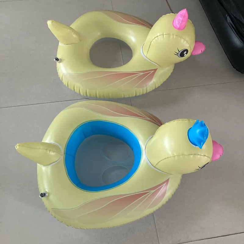 Giant Inflatable Rubber Duck - Large Yellow Floating Duck Toy for Fun Water Adventures