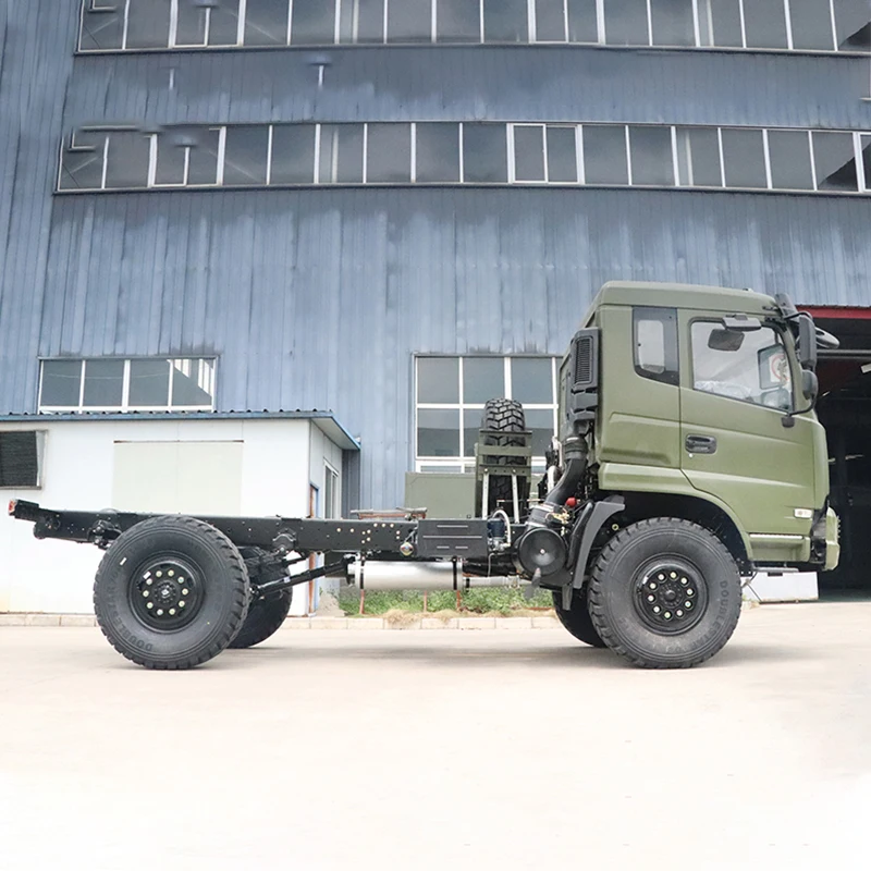 Dongfeng Off road truck 4x4 cargo truck dump truck chassis for sale in asia