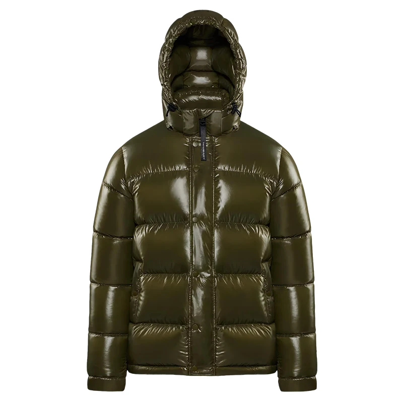 Oem Odm Custom Light Down Hooded Jacket Puffer Down Fill Mens Duck Goose Down Jacket