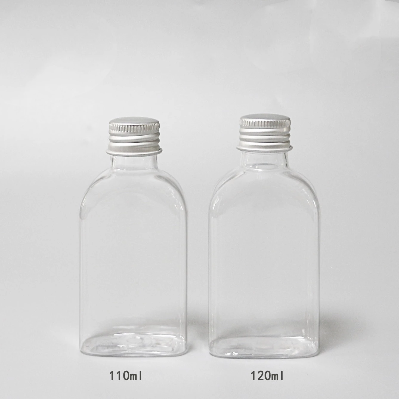 110ml 120ml 160ml Plastic PET  Lotion Bottles Wholesale  Cosmetic Sample Container Mini Travel Fill Vials Liquid Bottle