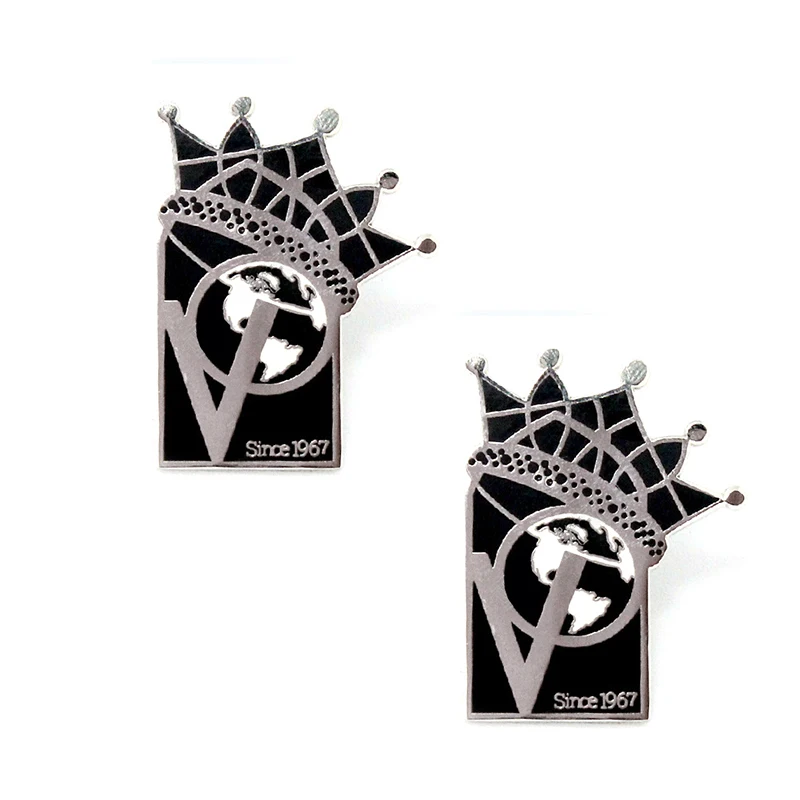 2021 Wholesale No Minimum Personalized Logo Pin Badge/Hard Soft Paper Card With Enamel Pin/Custom Metal Lapel Pins for Clothes