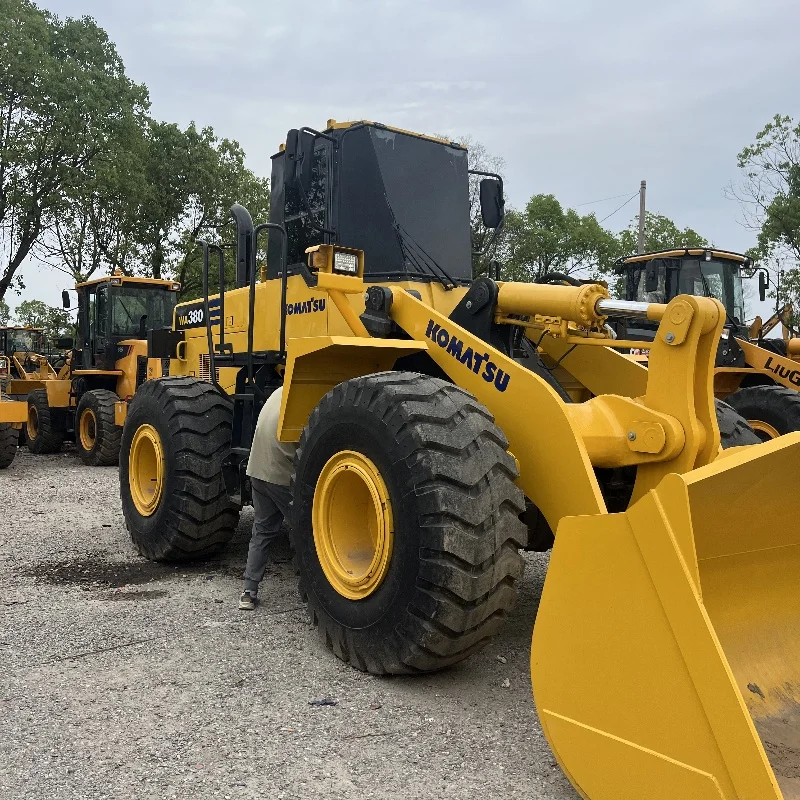 Used good condition Japan original Komatsu WA380 Wheel Loader Japan original perfect condition strong power