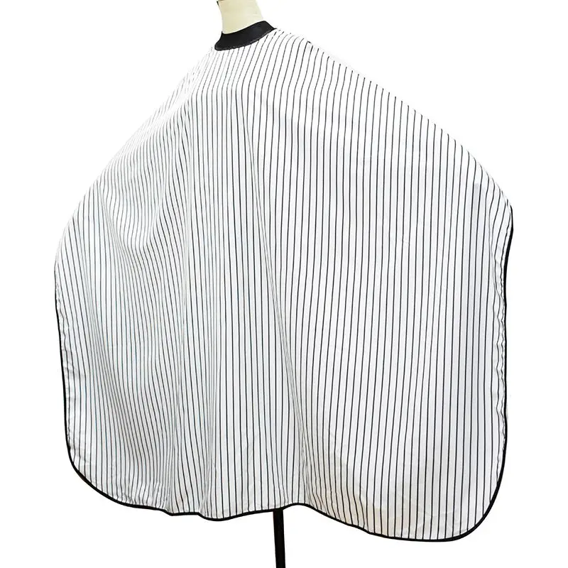 Wholesale Anti Static Polyester Fibre Waterproof Neoprene Neck Collar Hair Cutting Salon Hairdressing Barber Cape Silicone Neck