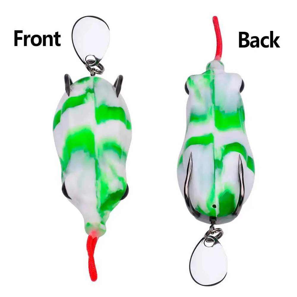 Wholesale Floating Frog 6.5cm 14.5g Bionic Lure Bass fishing Bait topwater Frog bait
