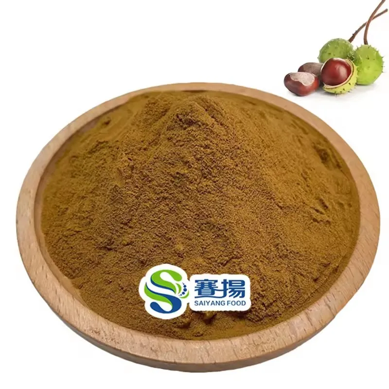 Bulk Aescin Manufacturer Supply Pure Natural Escin Aescin 98% CAS 6805-41-0 Horse Chestnut Extract Aescin Powder
