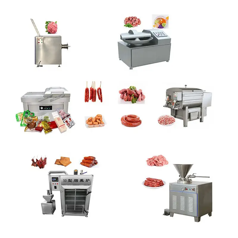 fully automatic sausage production line in container/sausage production line with lowest price