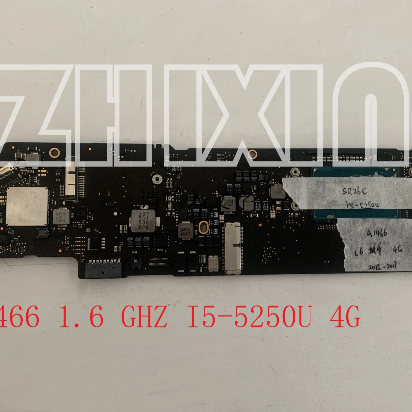 Материнская плата yourui для Macbook Air A1466, 13,3 дюйма, 1466, 4 Гб, процессор i5 1,6 ГГц, 4G 661-02391, 820-00165-A, материнская плата 2015-2017 года