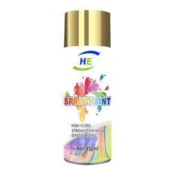 Painting Aerosol Optional Color Customizable for Car Graffiti 450ml Lacquering Spray from Factory